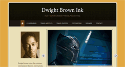 Desktop Screenshot of dwightbrownink.com