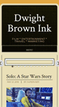 Mobile Screenshot of dwightbrownink.com